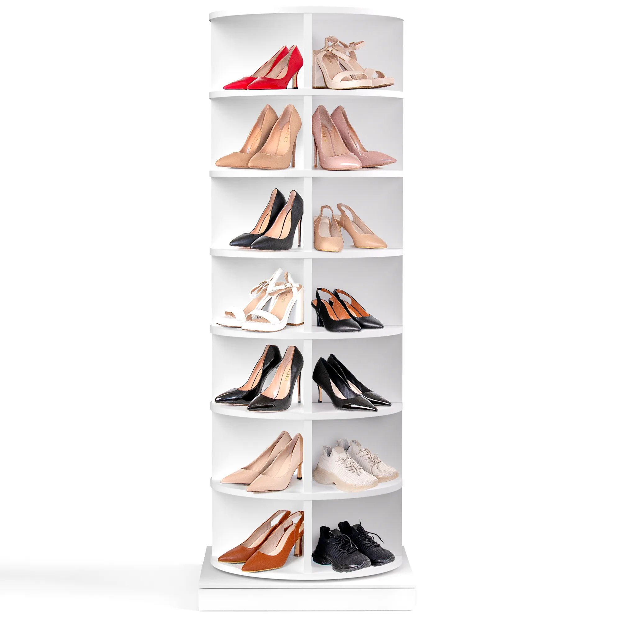 360° Rotating Shoe Rack