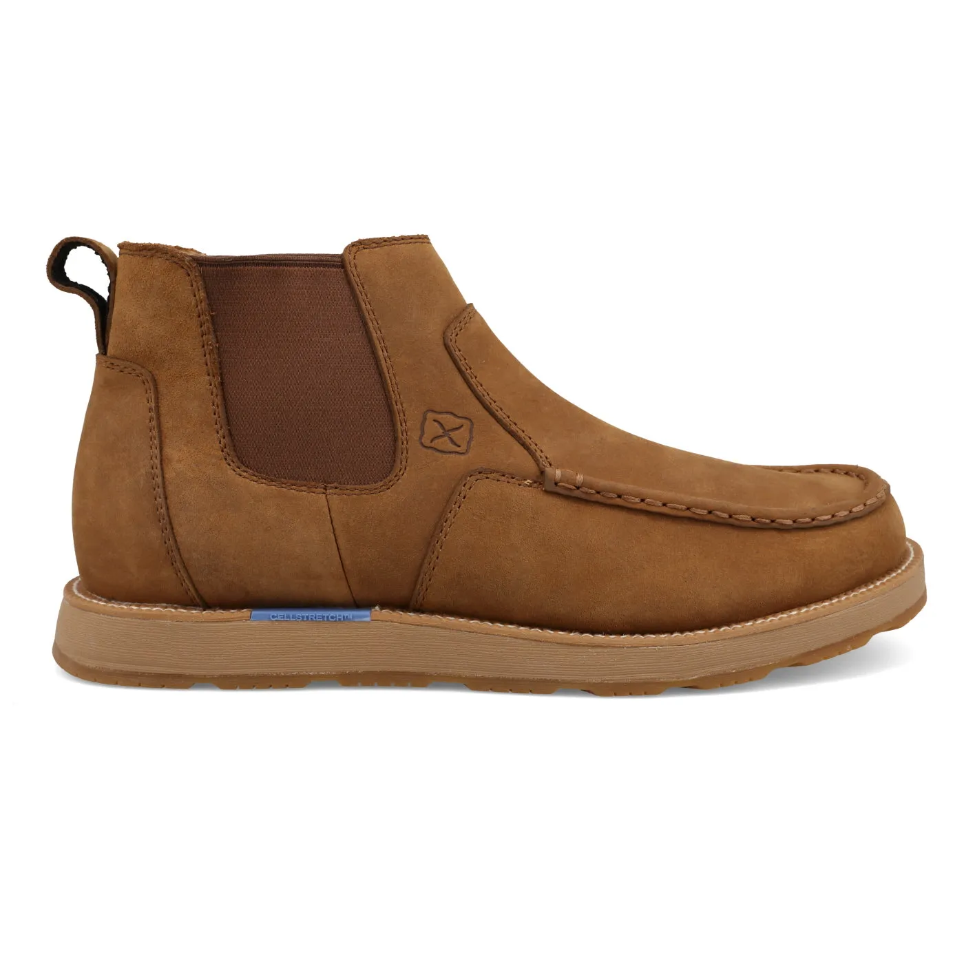 5" Wedge Sole Boot - Lion Tan