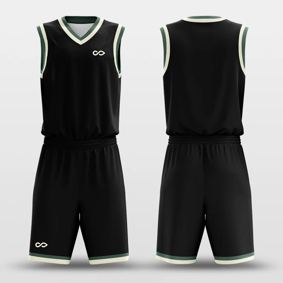 Black Khaki - Custom Basketball Jersey Design for Team