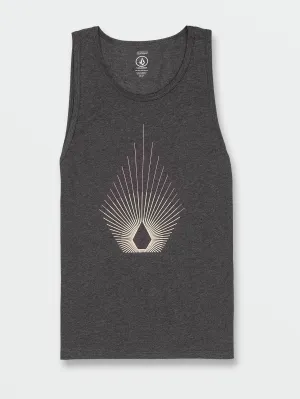 Blister Tank - Dark Black Heather