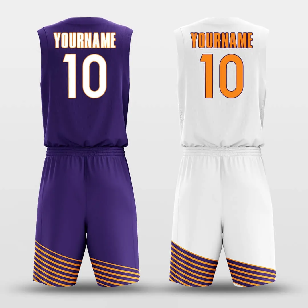 Bloody Color Road - Customized Reversible Basketball Jersey Set Design BK260611S