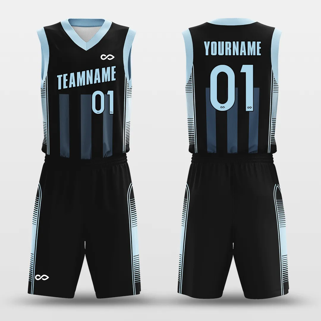 Blue Guard - Customized Basketball Jersey Set Design