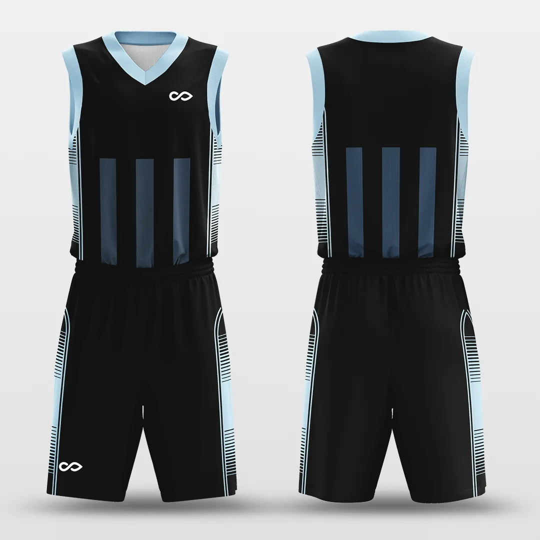 Blue Guard - Customized Basketball Jersey Set Design