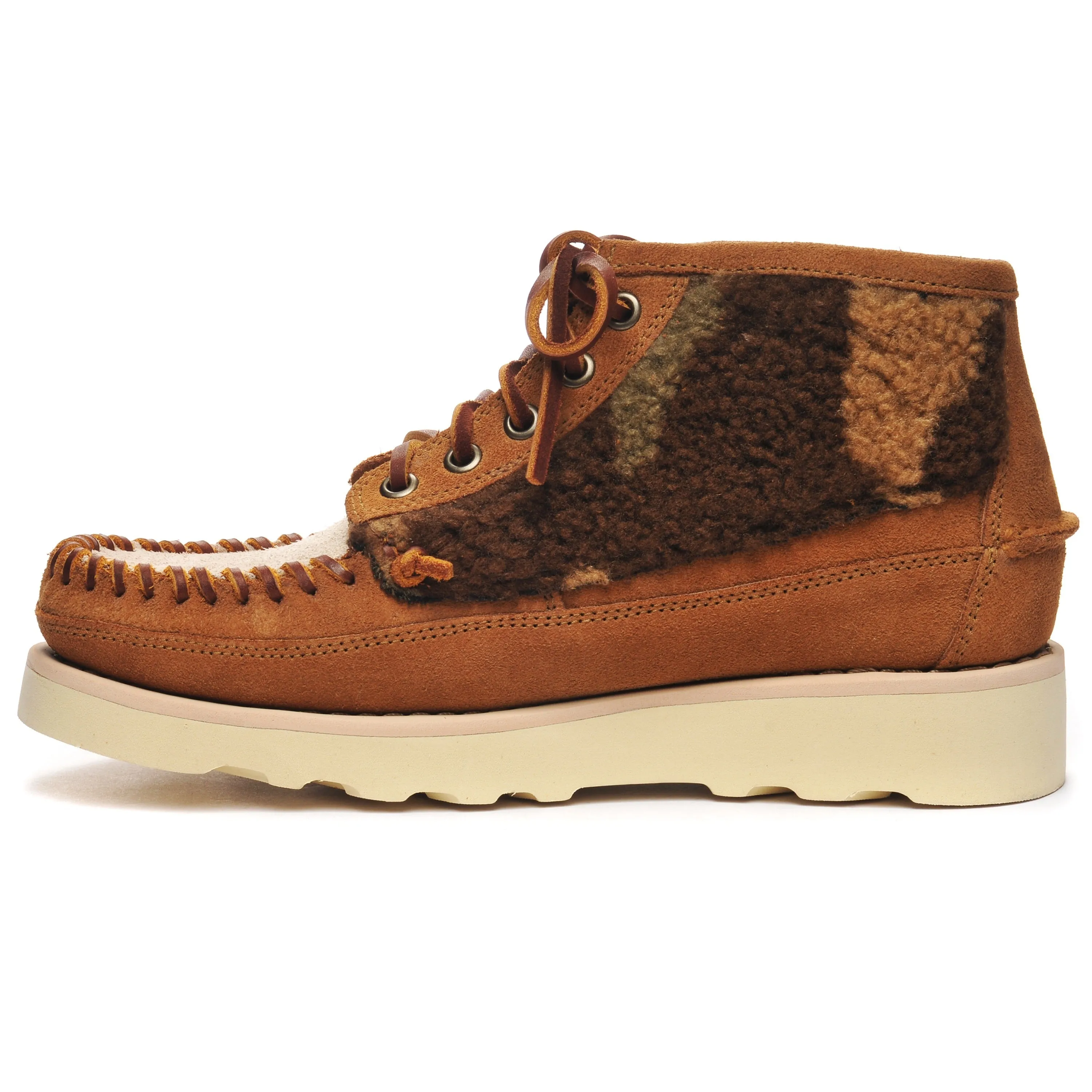 Cayuga Mid Camo Woman - Camel & Papyrus & Cognac & Camo