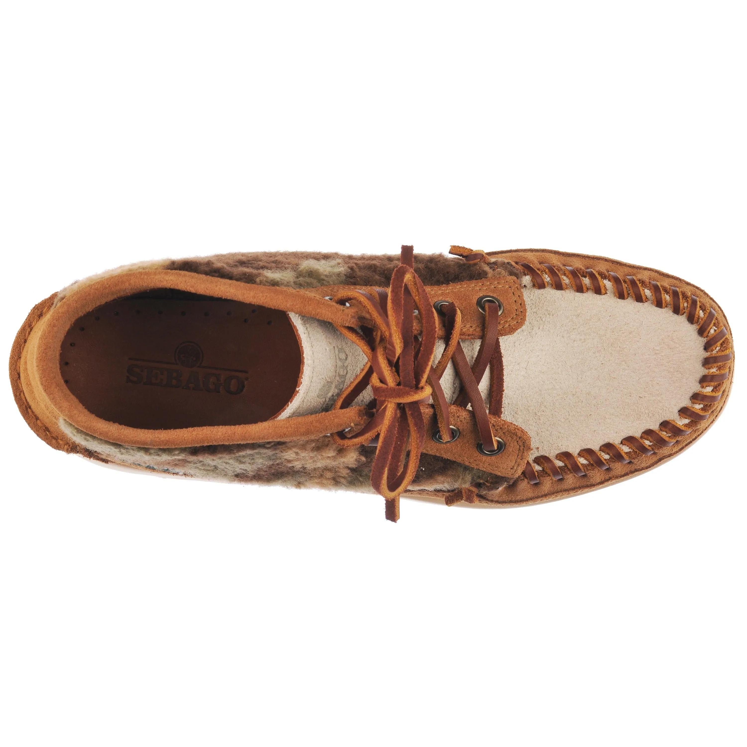 Cayuga Mid Camo Woman - Camel & Papyrus & Cognac & Camo