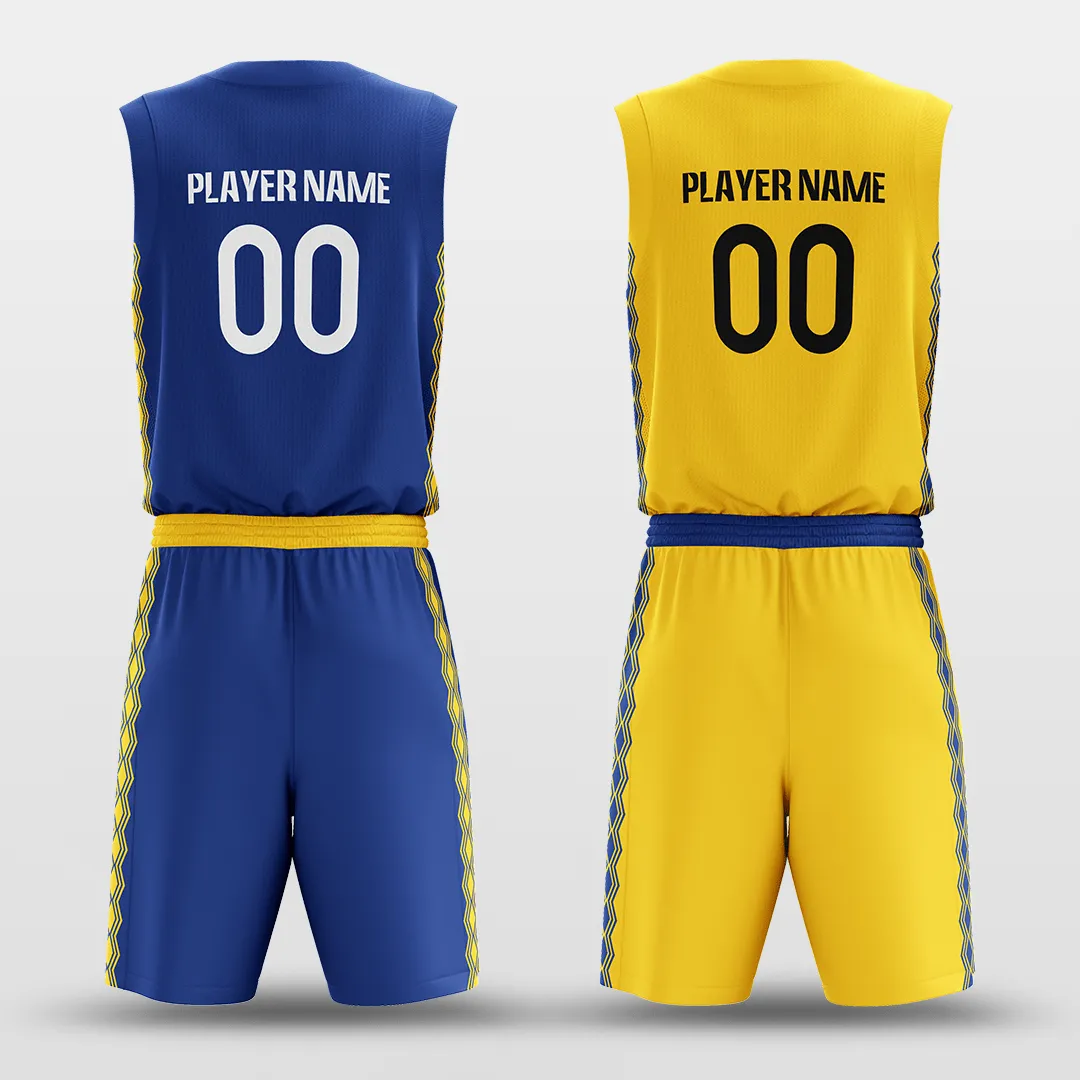 Classic 60 - Customized Reversible Sublimated Basketball Set