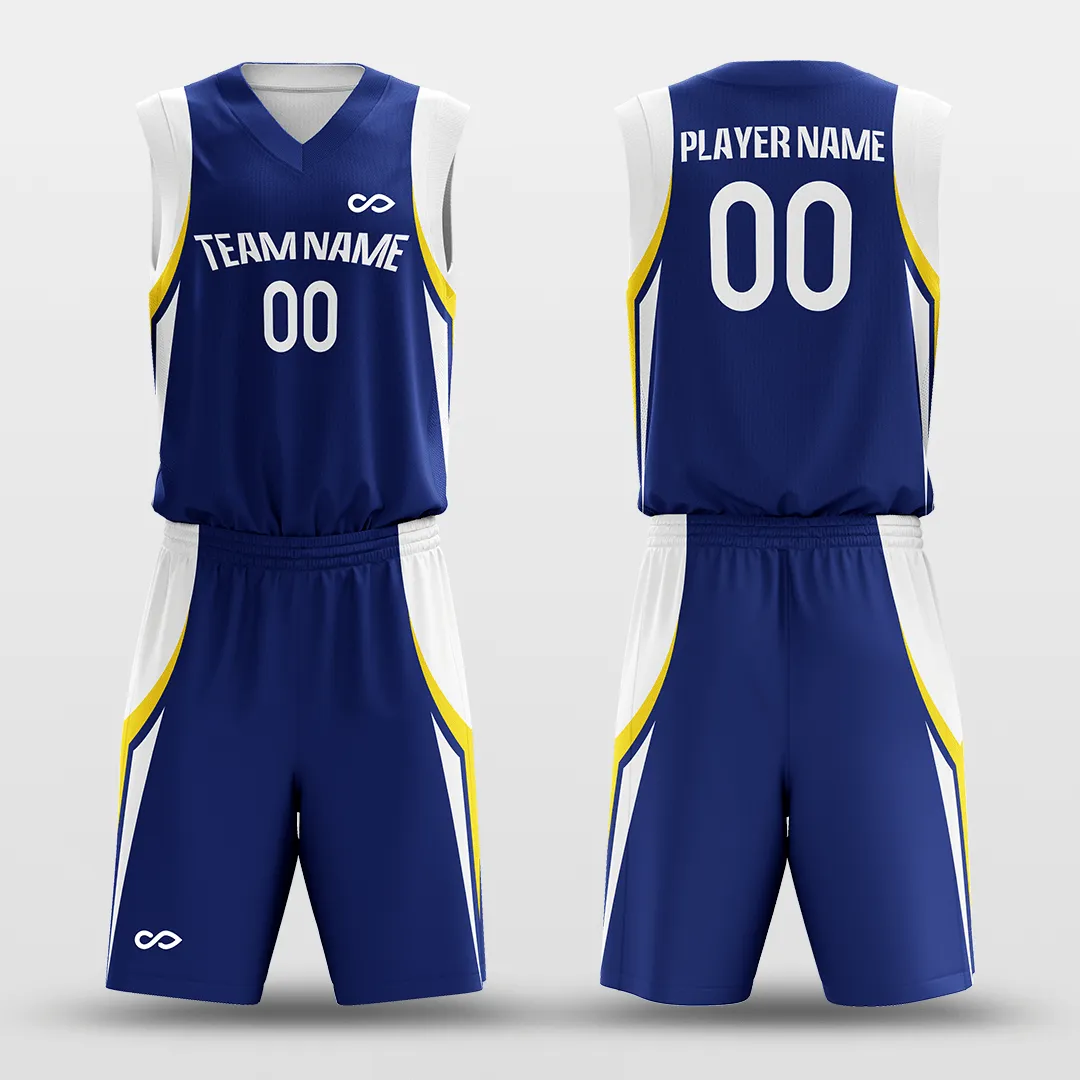 CLASSIC29 - Customized Reversible Sublimated Basketball Set