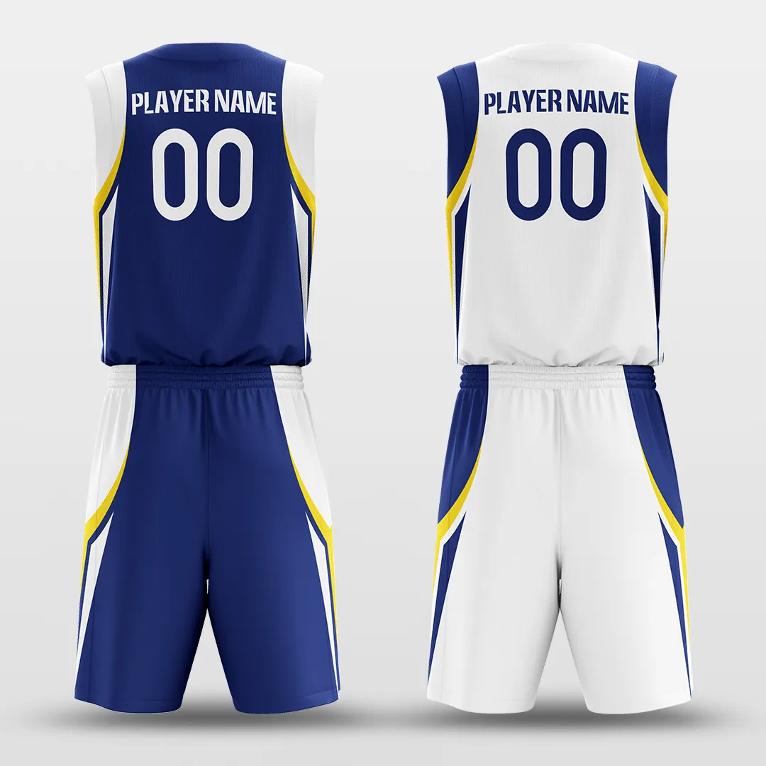 CLASSIC29 - Customized Reversible Sublimated Basketball Set