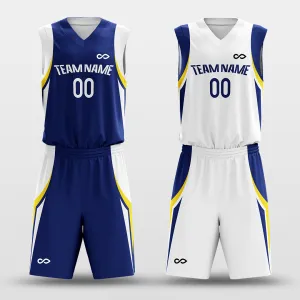 CLASSIC29 - Customized Reversible Sublimated Basketball Set