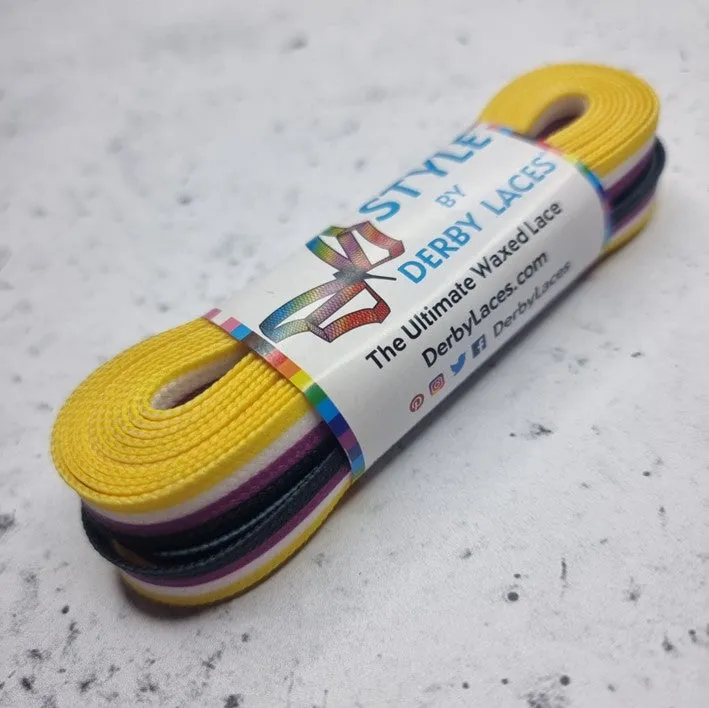 Derby Laces Style Pride Laces 72" (183cm)