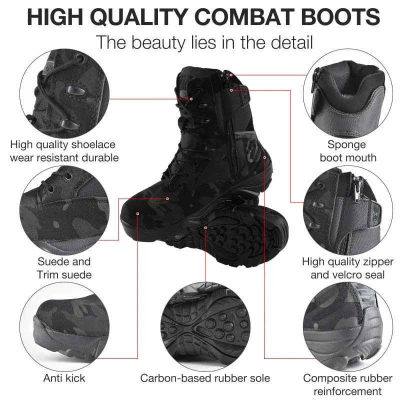 Desert Storm Delta Tactical Work Boots