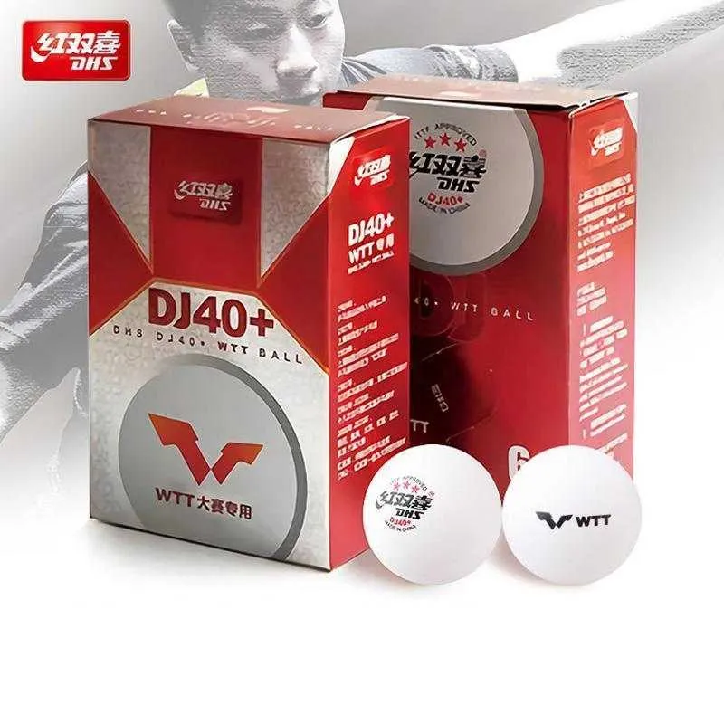 DHS DJ40  WTT Official 3 Star Table Tennis Ball