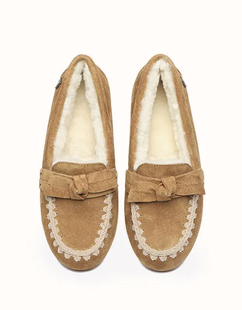 EVERAU® Woven Moccasins