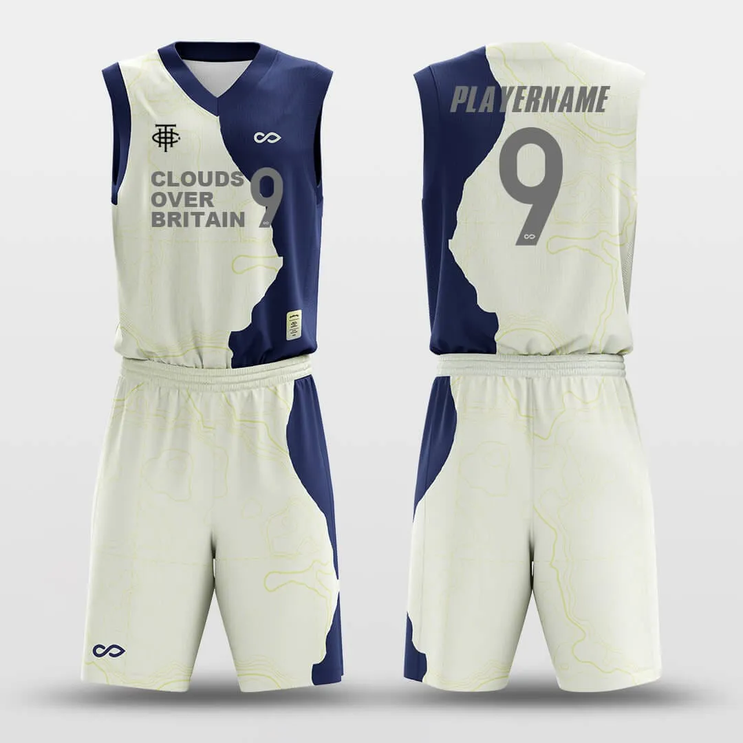 Map - Custom Sublimated Basketball Jersey Set