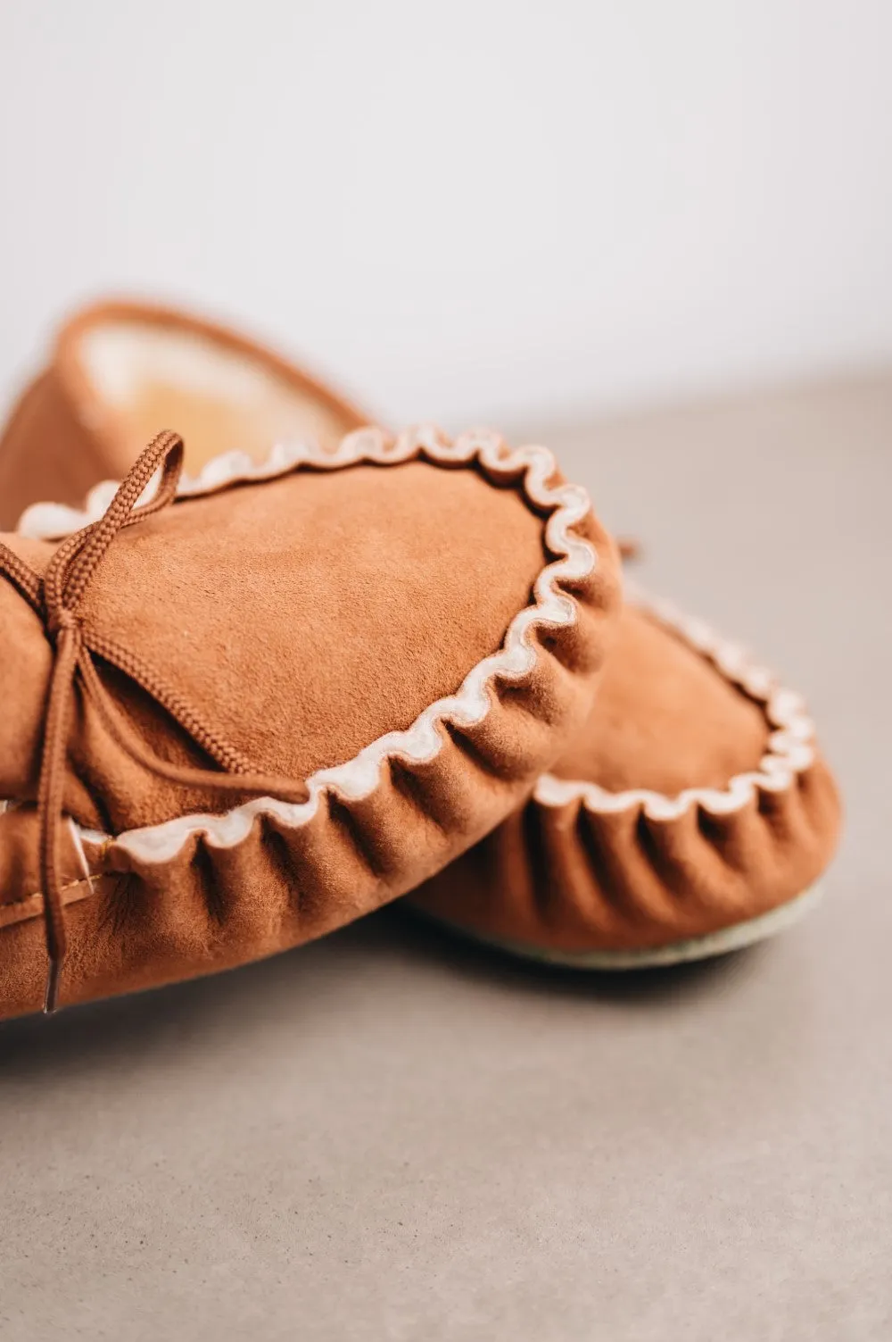 Men's Sheepskin Moccasin Slippers | NOAH