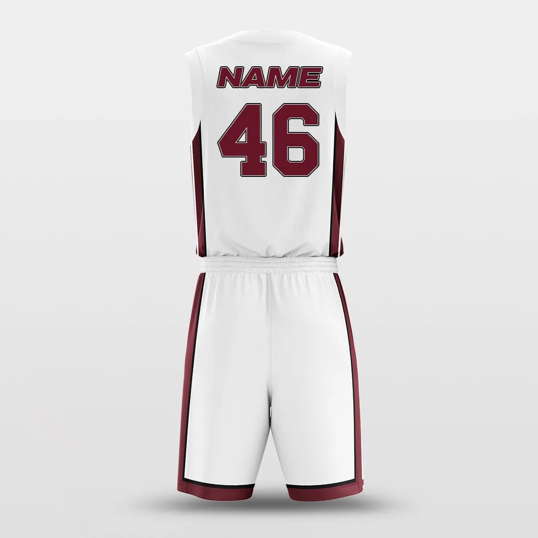 Miami Heat White - Customized Basketball Jersey Design