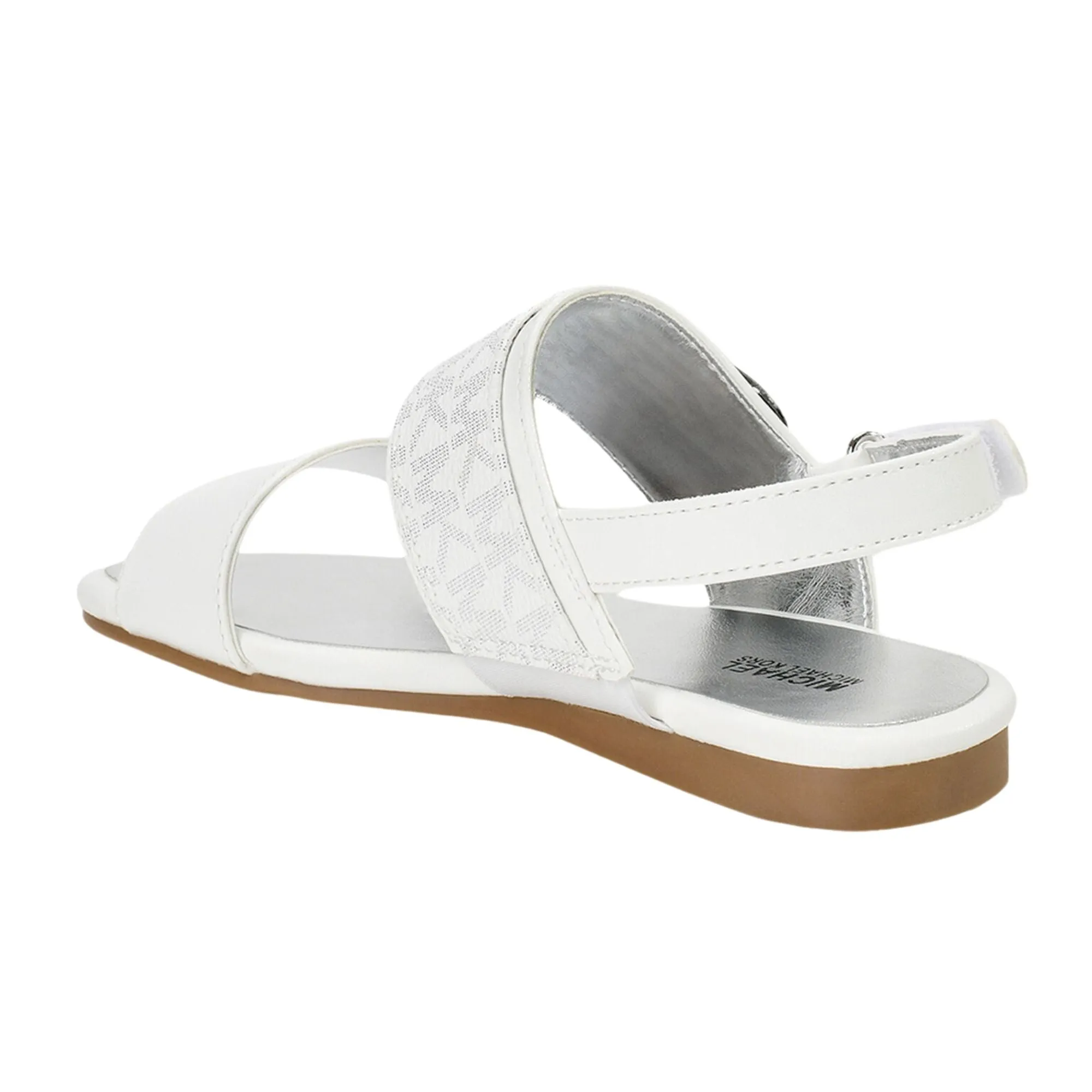 Michael Kors Sydney Kenzie White Sandals