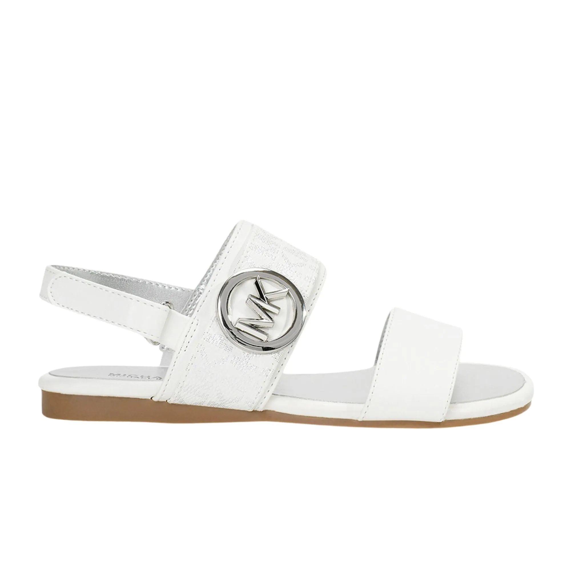 Michael Kors Sydney Kenzie White Sandals