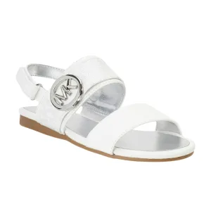 Michael Kors Sydney Kenzie White Sandals