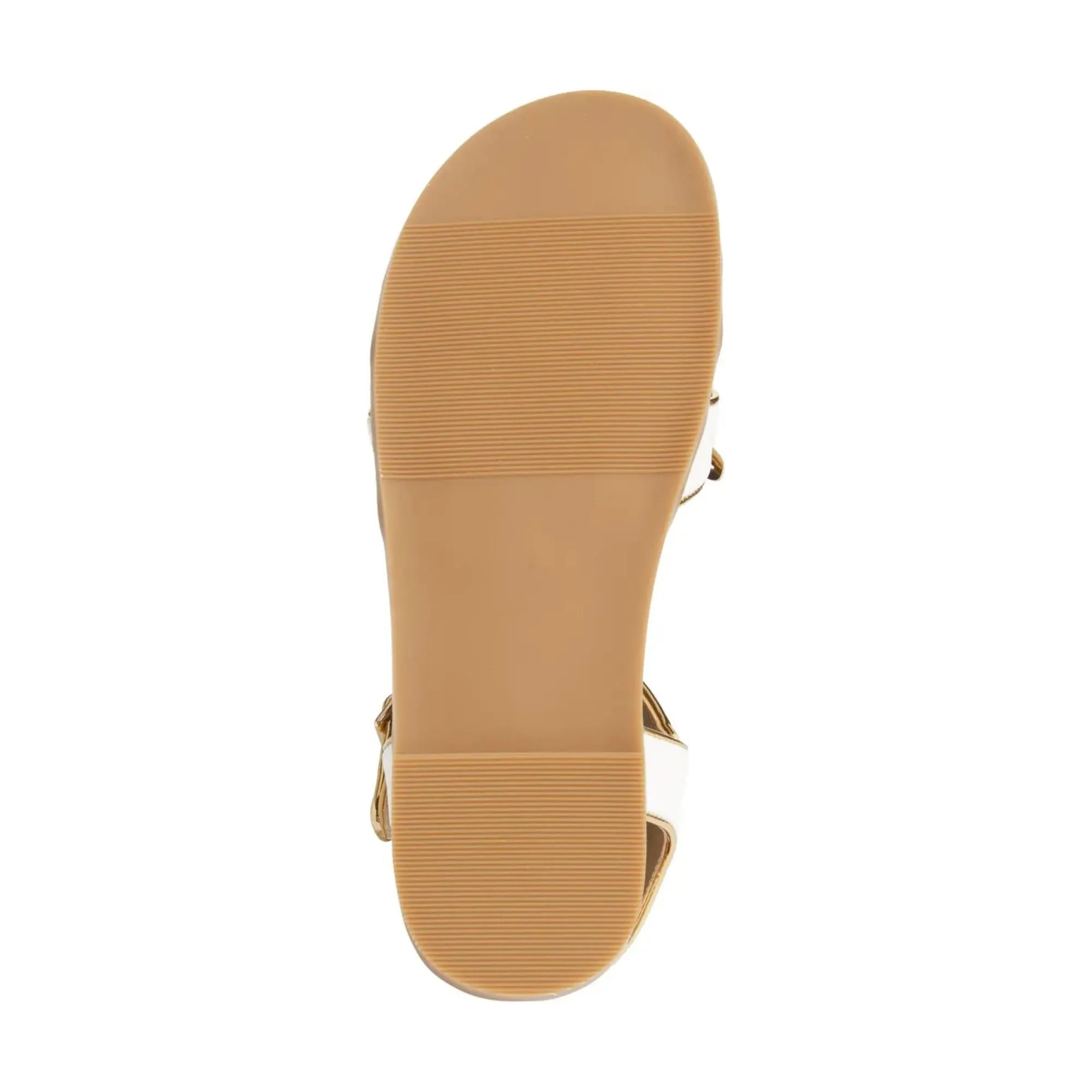 Miss Butterfly Sandal in White & Gold - Kids