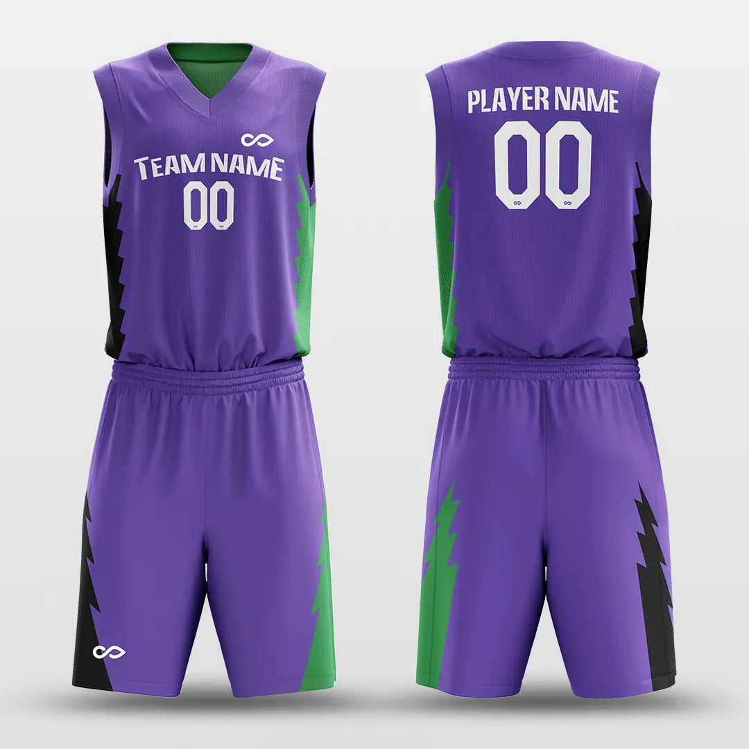 Monster - Customized Reversible Sublimated Basketball Set