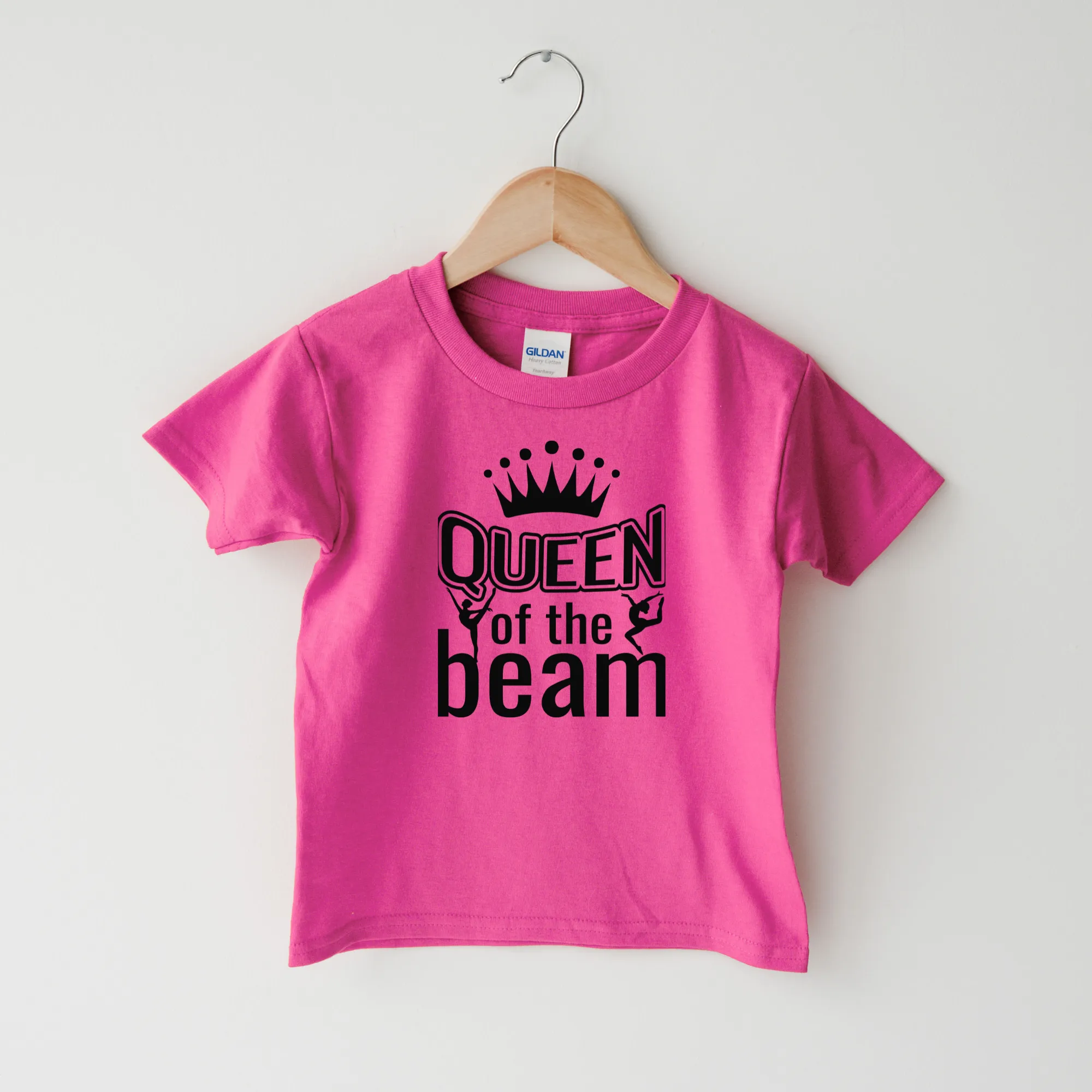 Queen of the Beam | Gymnastics Shirt for Girls