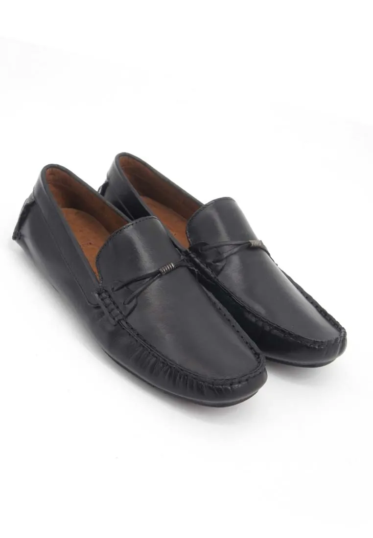 Rad Russel   Simon Carter Moccasin - Black