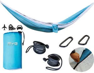 Raise Your Game Portable Travel Hammock (Glacier Blue)