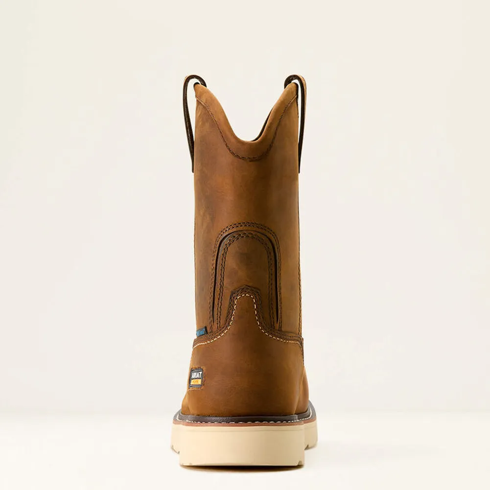 Rebar Wedge Pull-On H2O CT in Distressed Brown by Ariat