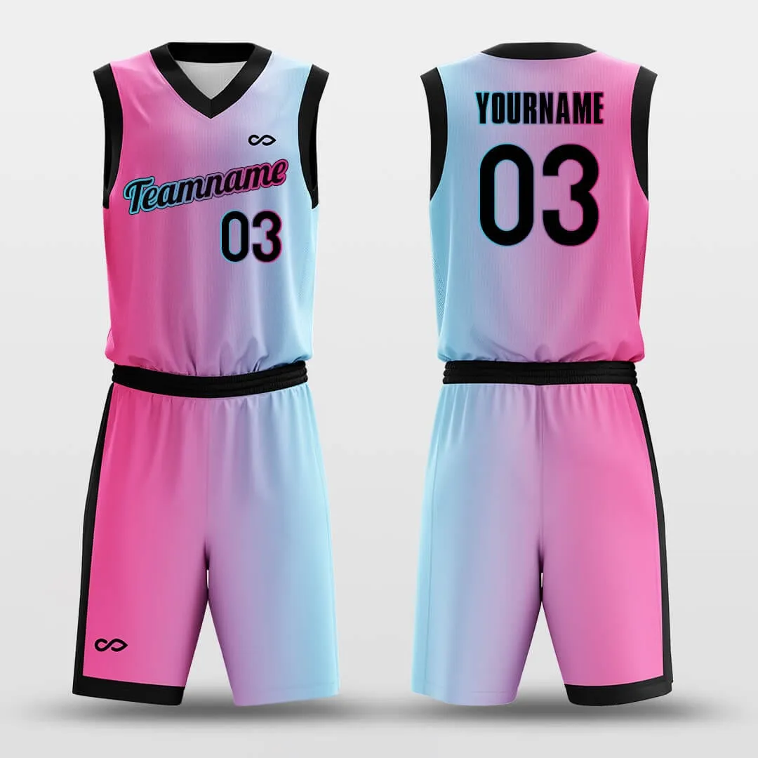 Setting Sun - Customized Basketball Jersey Design