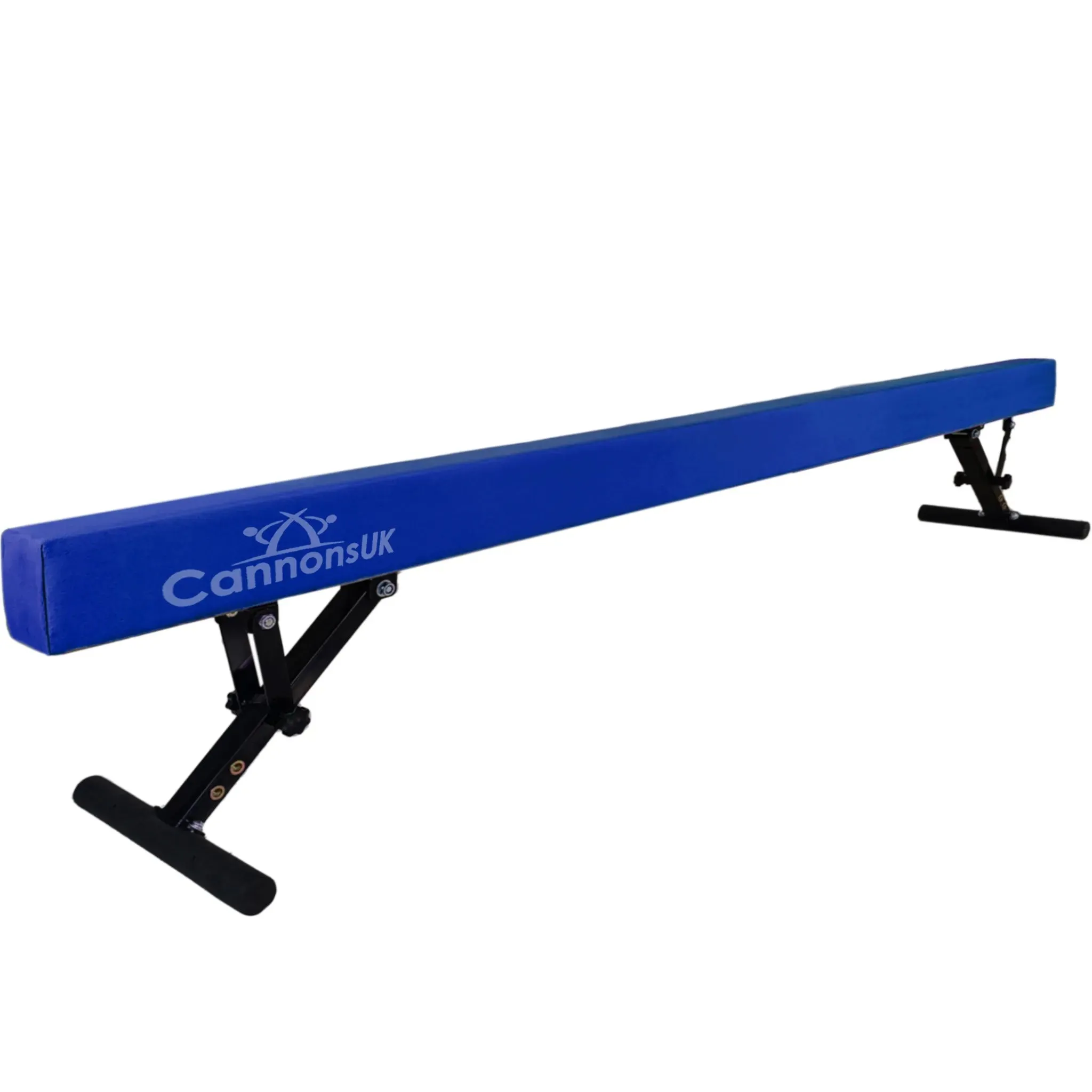 Solid 8ft Gymnastics Beam with folding adjustable legs Cannons UK