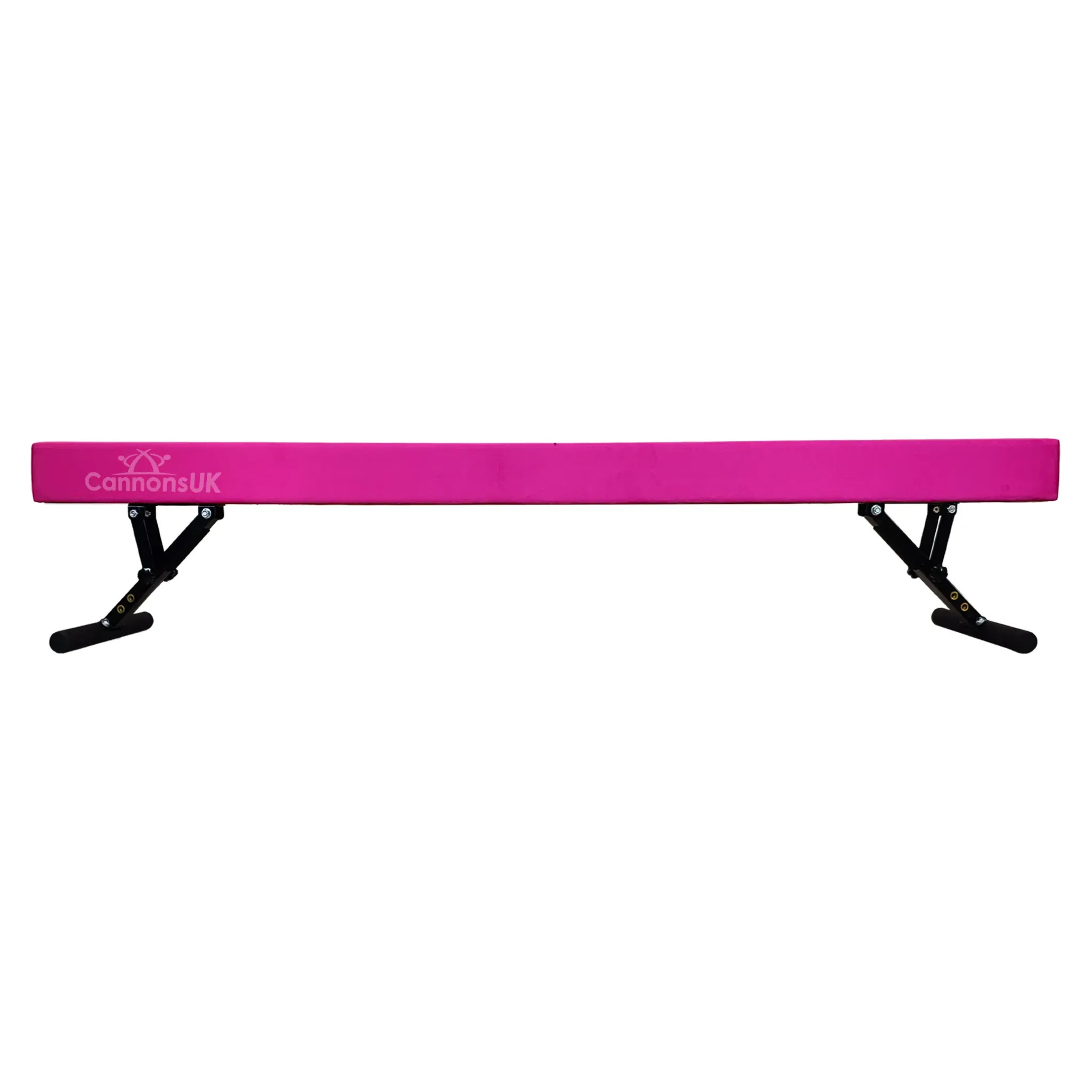 Solid 8ft Gymnastics Beam with folding adjustable legs Cannons UK