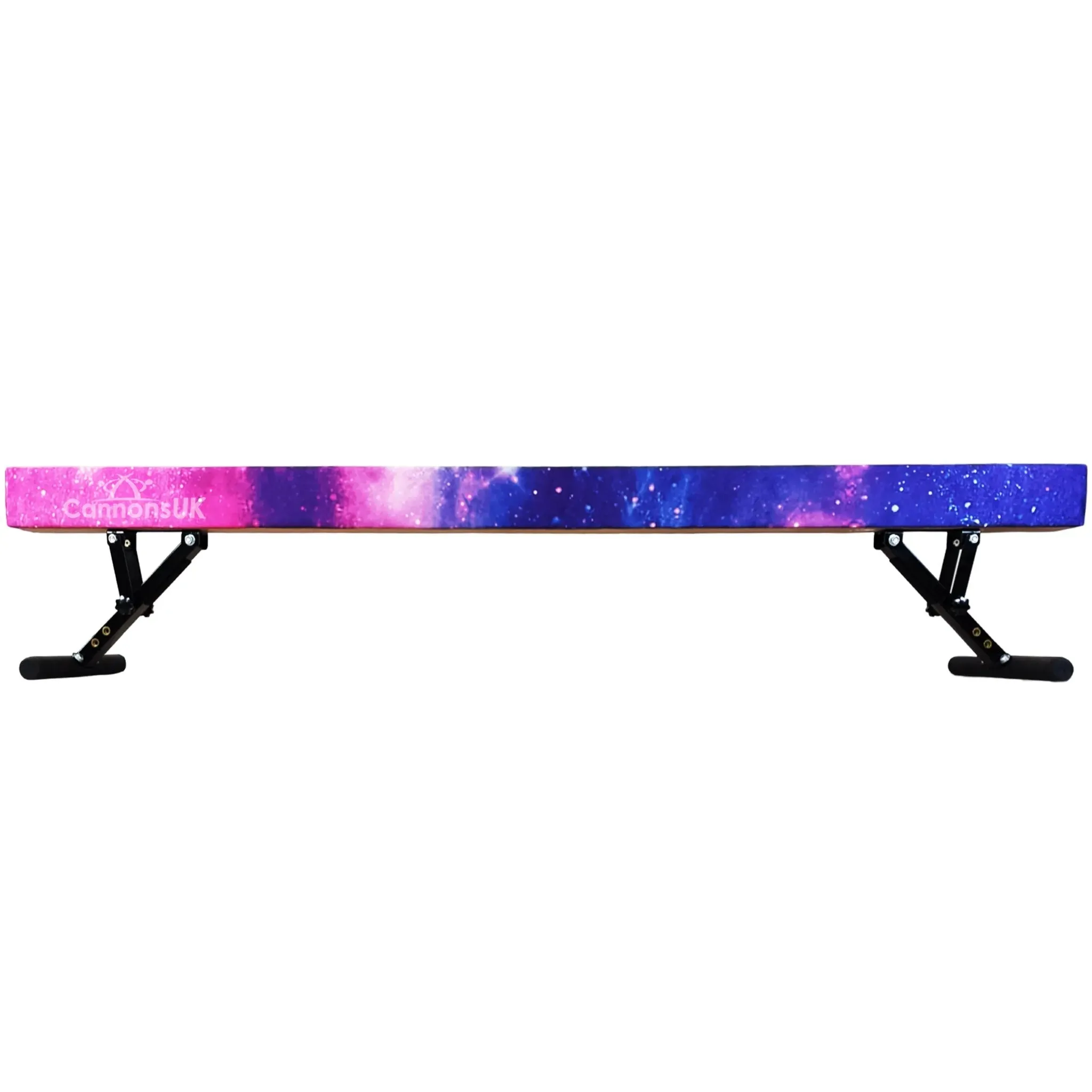 Solid 8ft Gymnastics Beam with folding adjustable legs Cannons UK