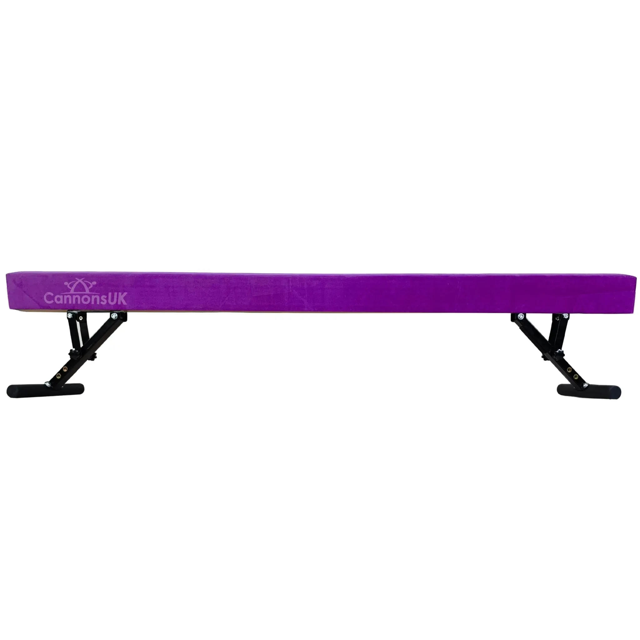 Solid 8ft Gymnastics Beam with folding adjustable legs Cannons UK