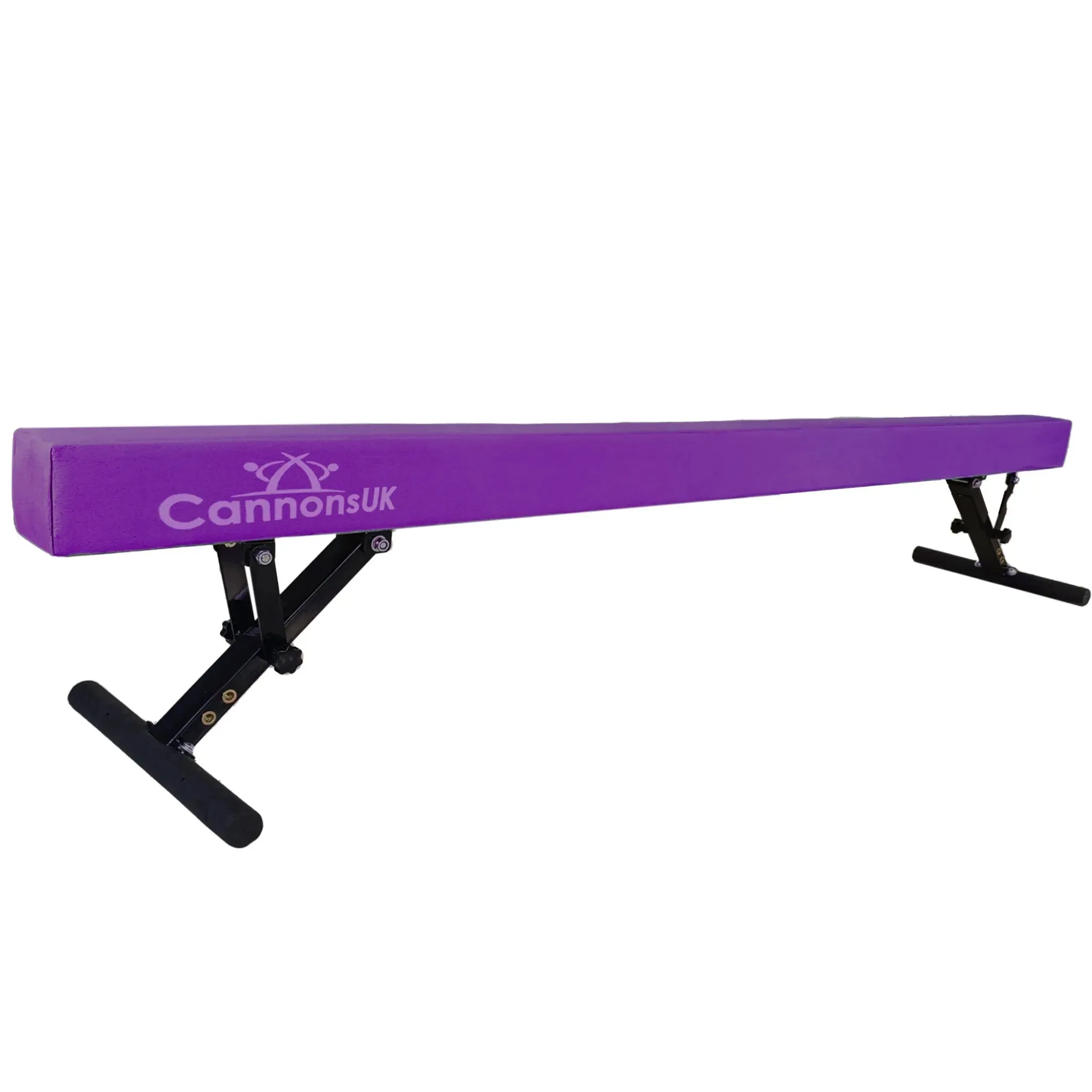 Solid 8ft Gymnastics Beam with folding adjustable legs Cannons UK