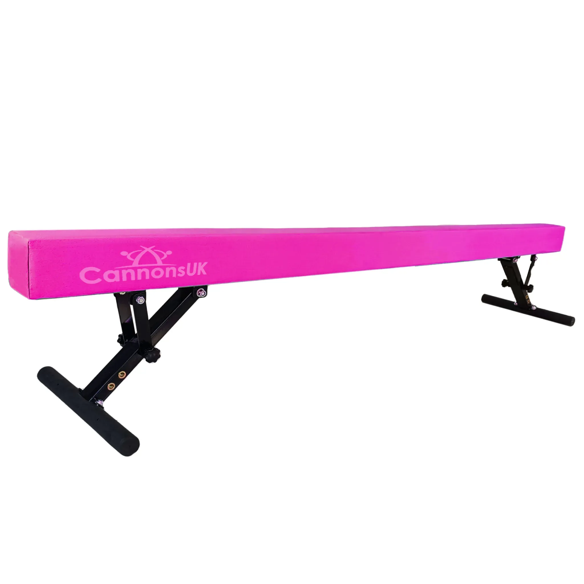 Solid 8ft Gymnastics Beam with folding adjustable legs Cannons UK