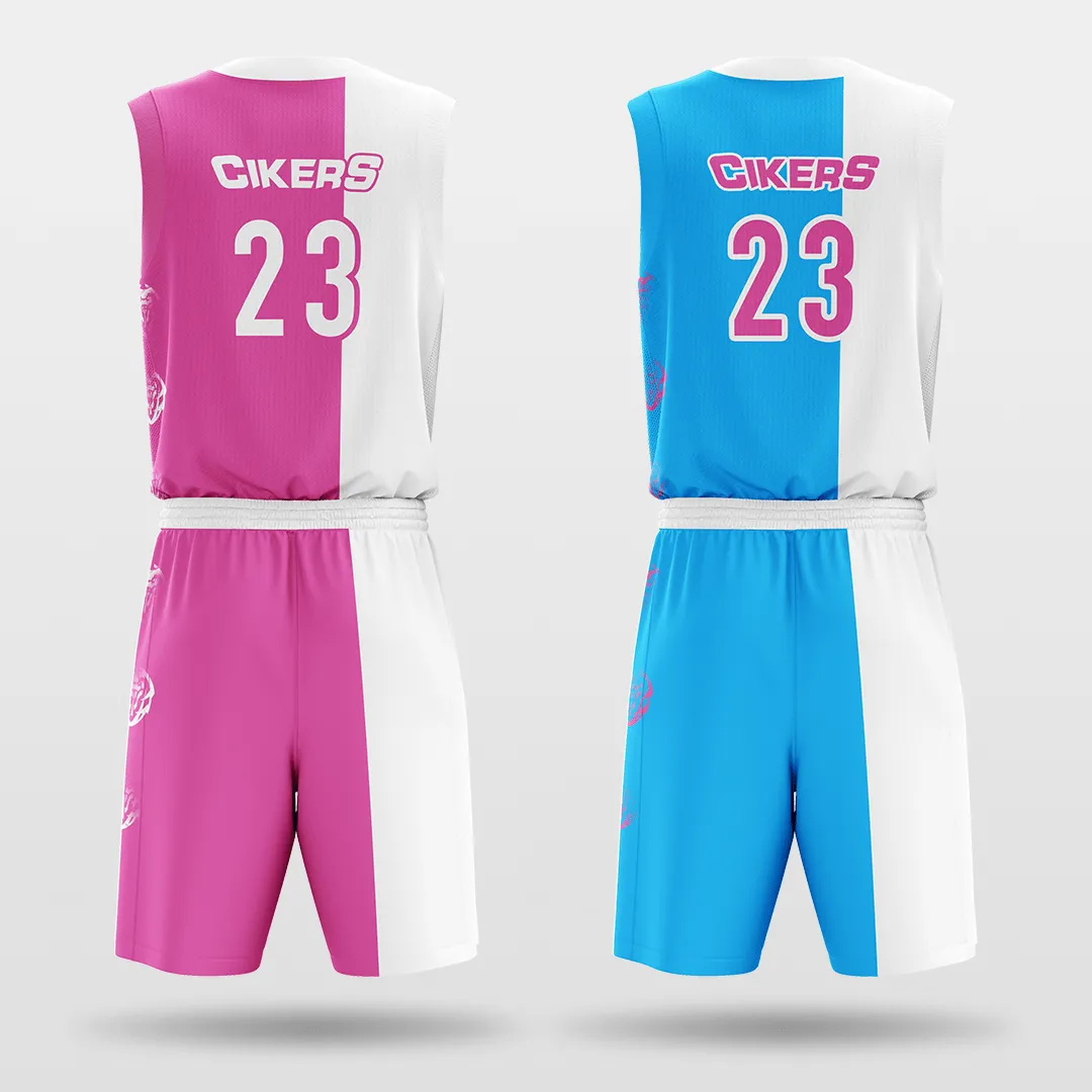 Tai Chi - Customized Reversible Sublimated Basketball Set