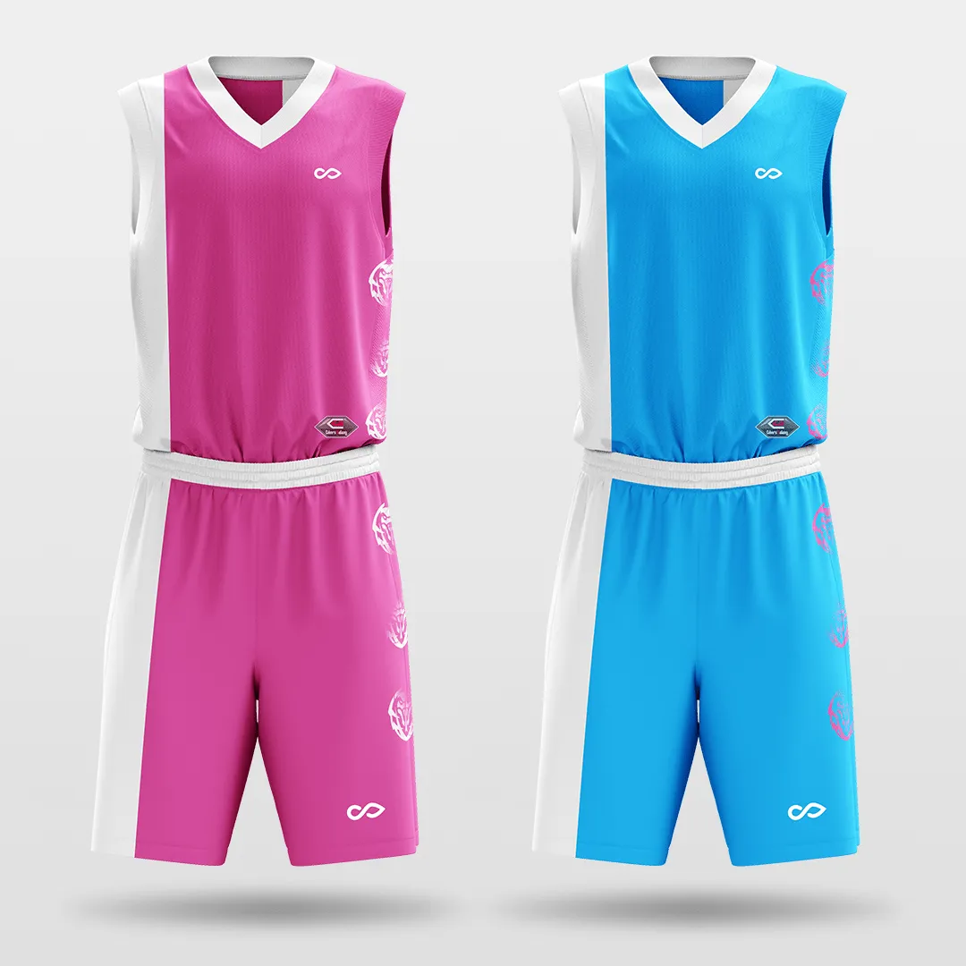 Tai Chi - Customized Reversible Sublimated Basketball Set