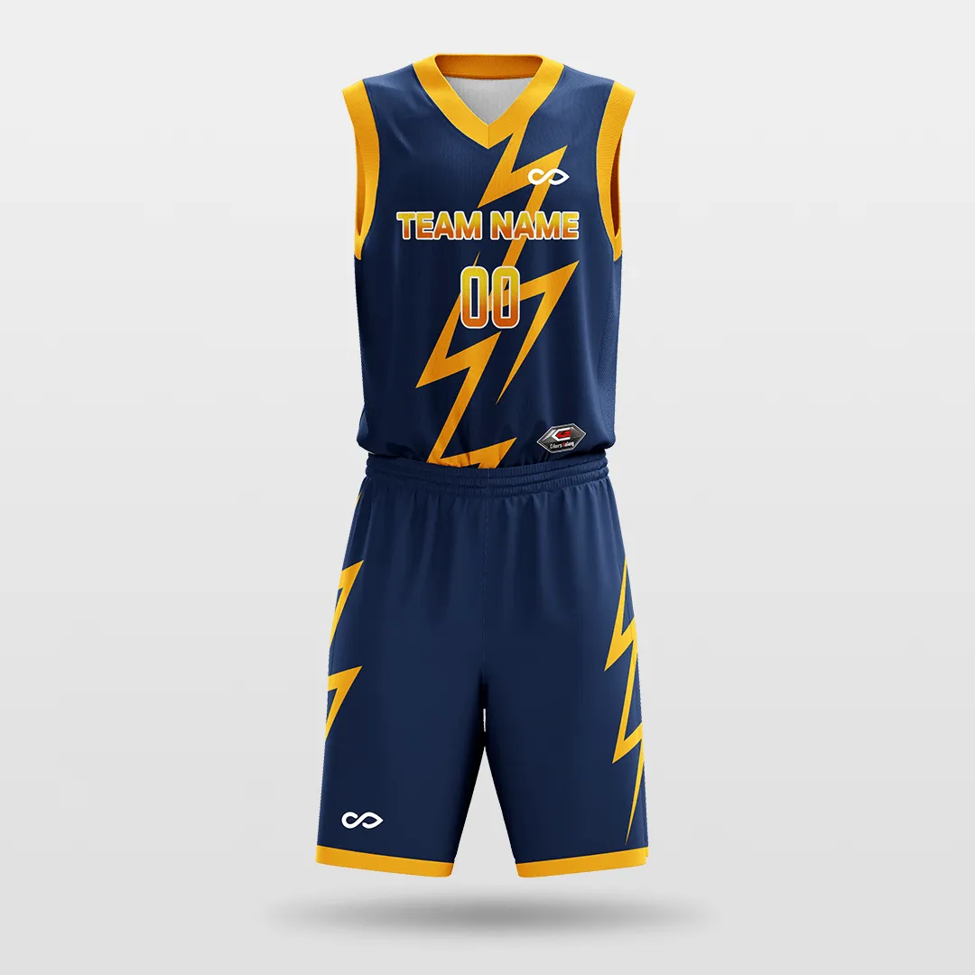 Thunder - Customized Sublimated Basketball Set