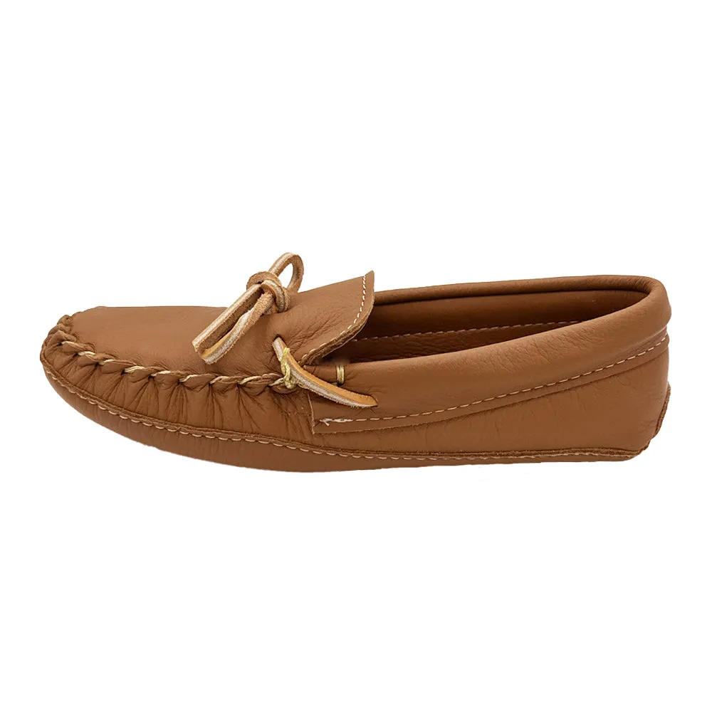 Women's Double Leather Deerskin Moccasins