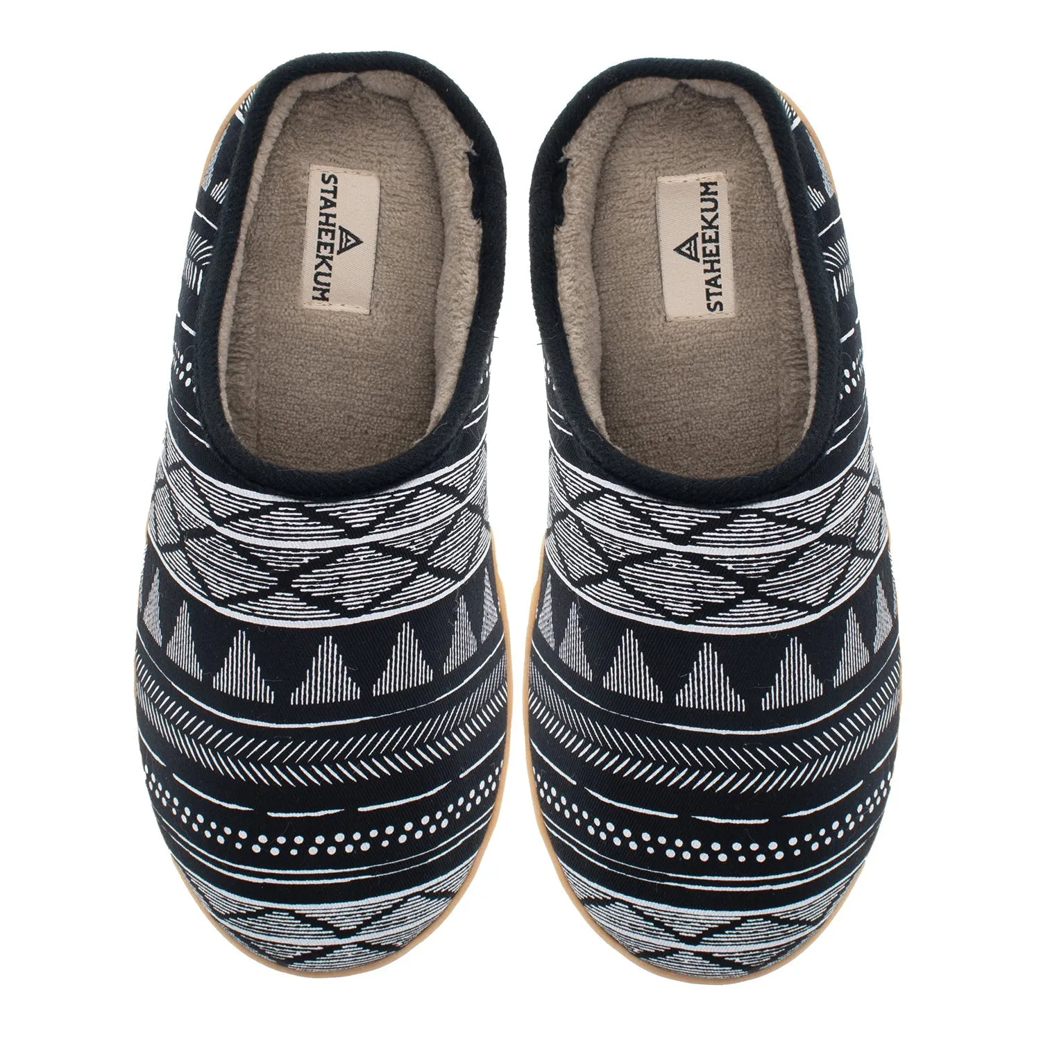 Women's Graphic Evergreen Slipper - Black