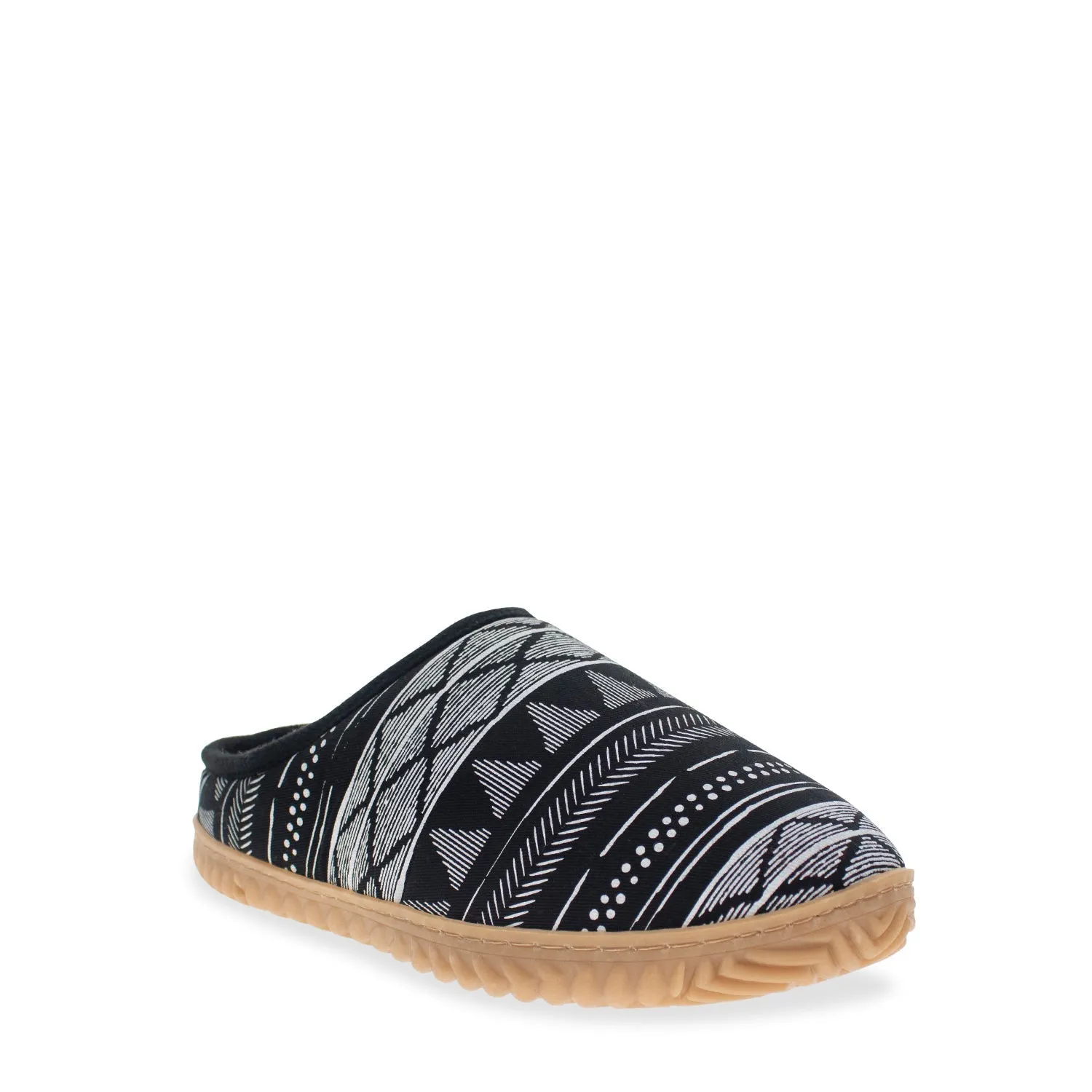 Women's Graphic Evergreen Slipper - Black