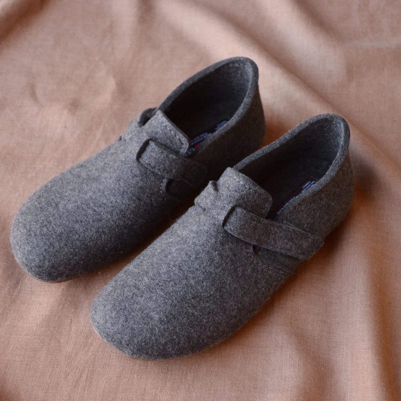 Wool Felt House Shoes - Everest Focus - Anthracite (Adults 36-42)